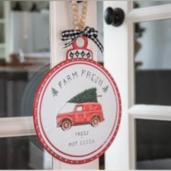 Farm Fresh Trees Village Toys Metal Sign - Picture 12 of 12